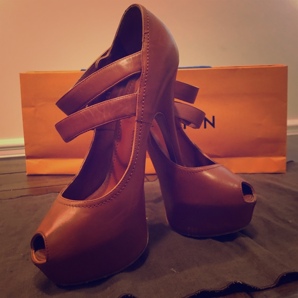 Louis Vuitton Leather Heels